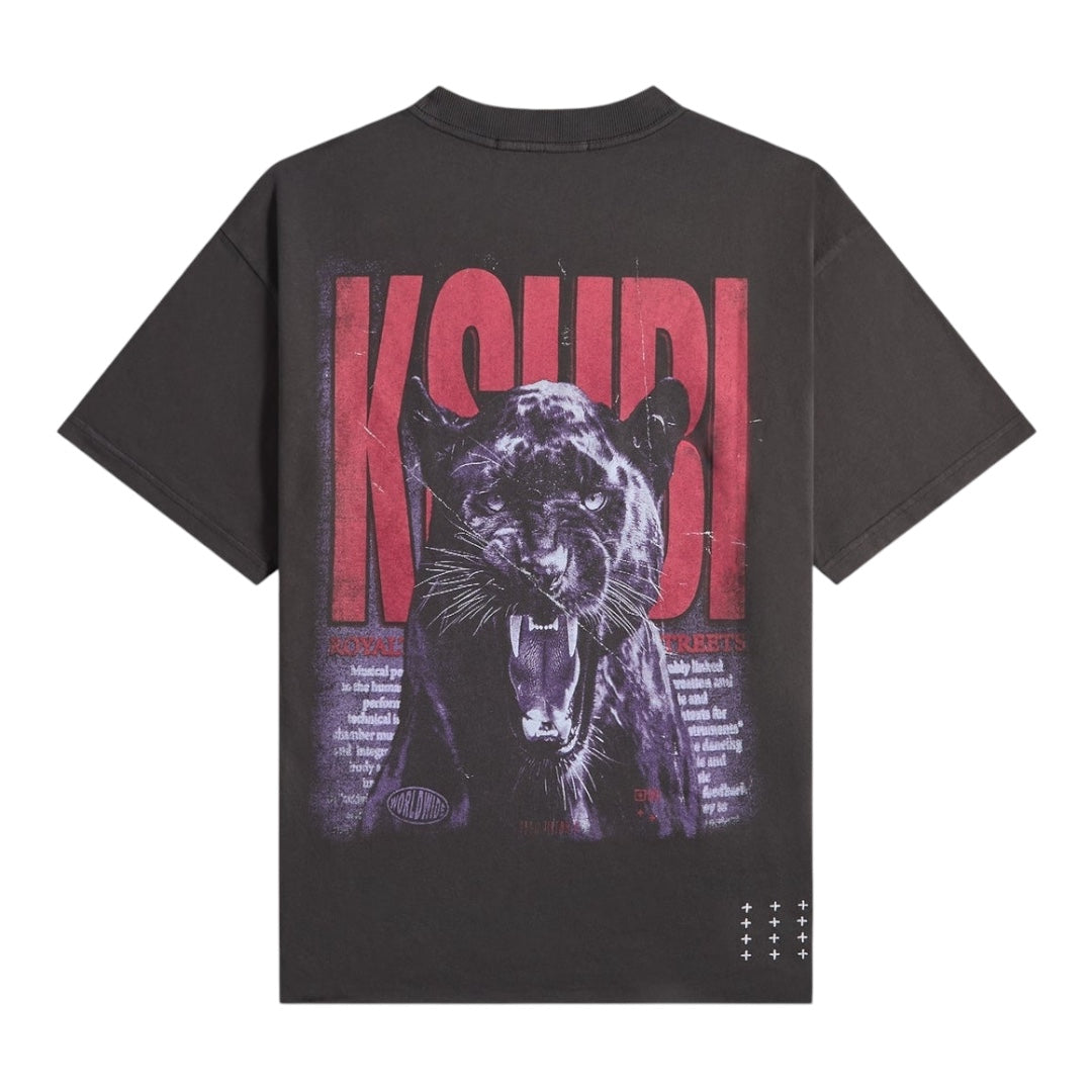Panthera Ekcess Tee- Faded Black