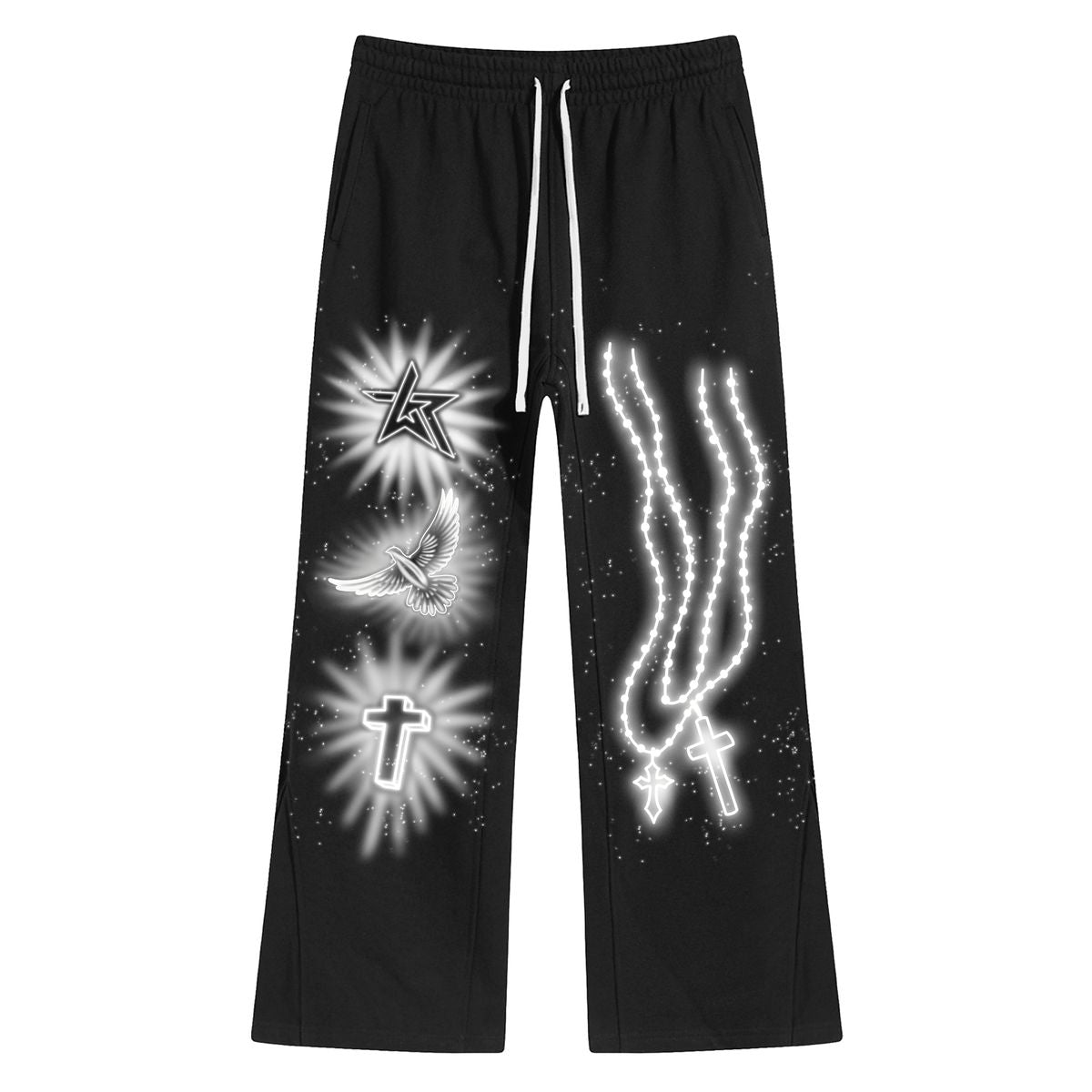 AIR BRUSH (RHINESTONES) SWEATPANTS
