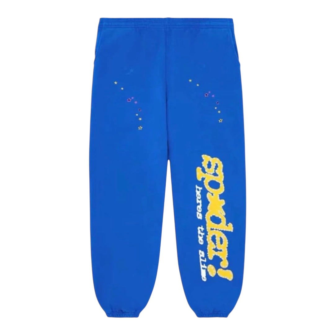 Sp5der Sweatpants- TC Blue