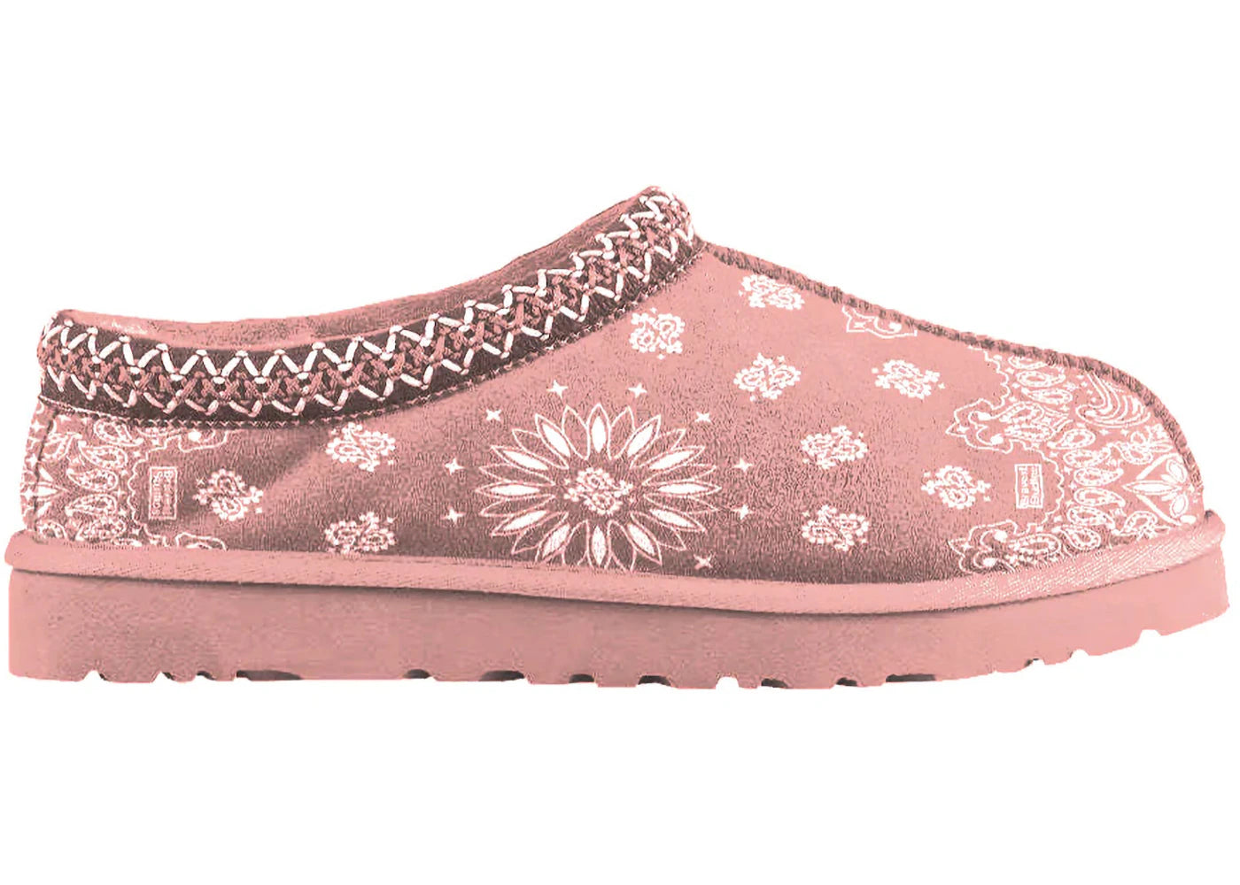 PAISLEY SLIPPERS- PINK