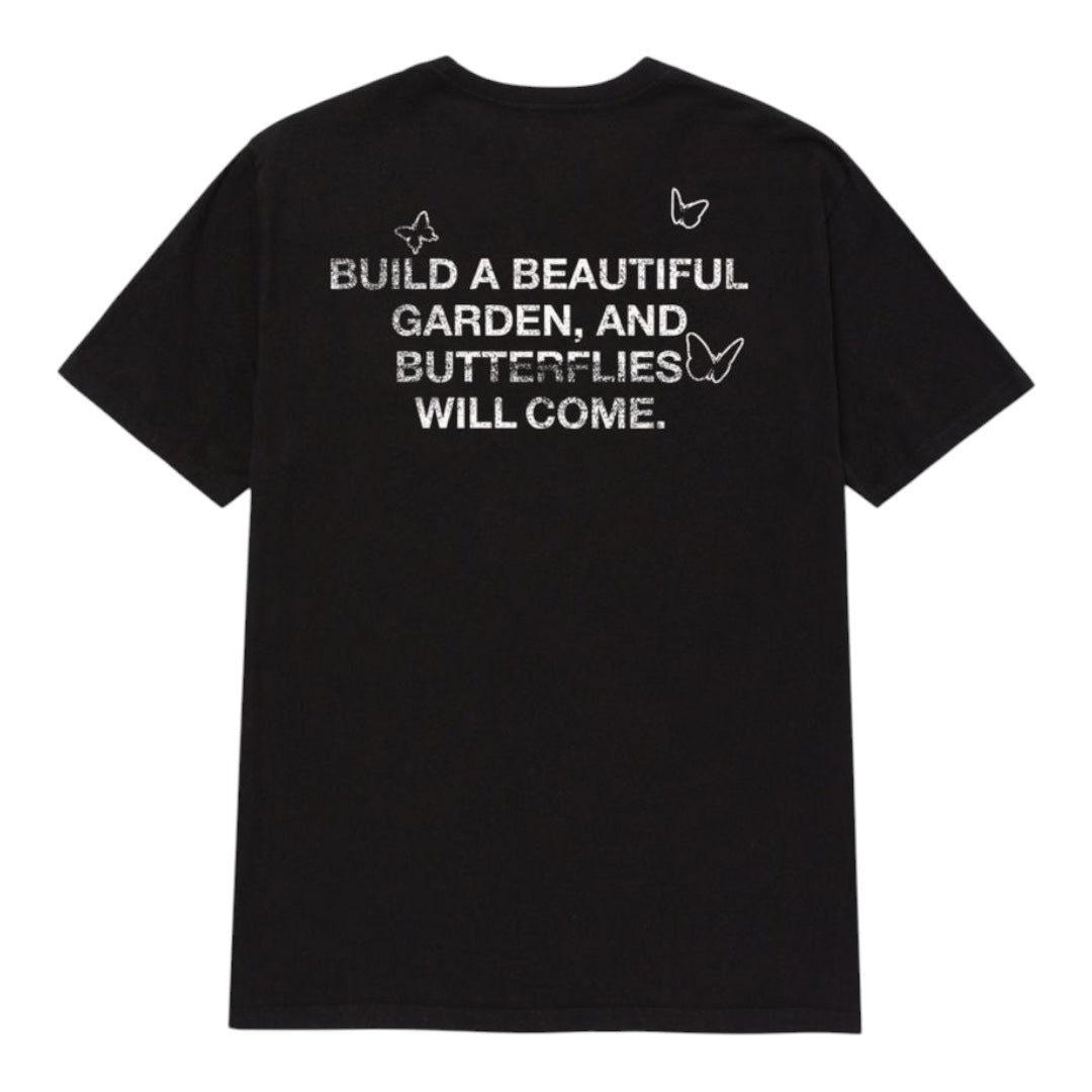 Butterfly Garden Tee (Black)