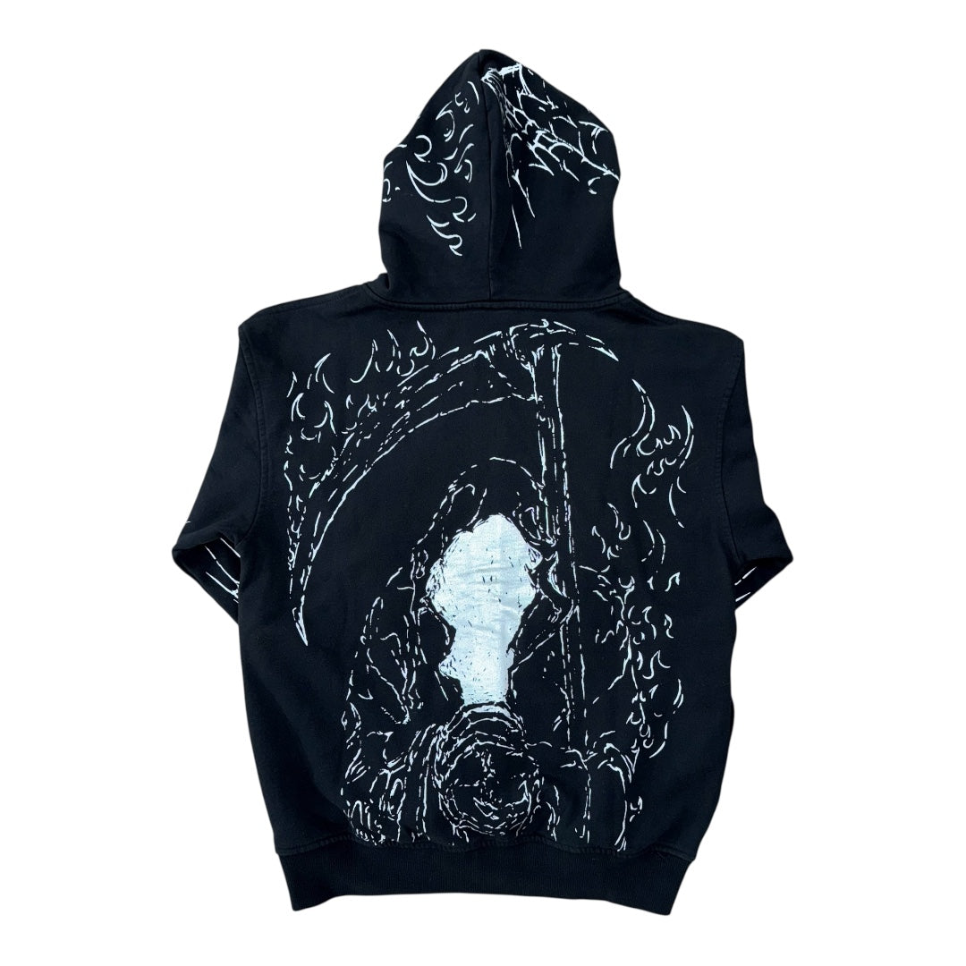 TATTOO ZIP BLACK/SILVER