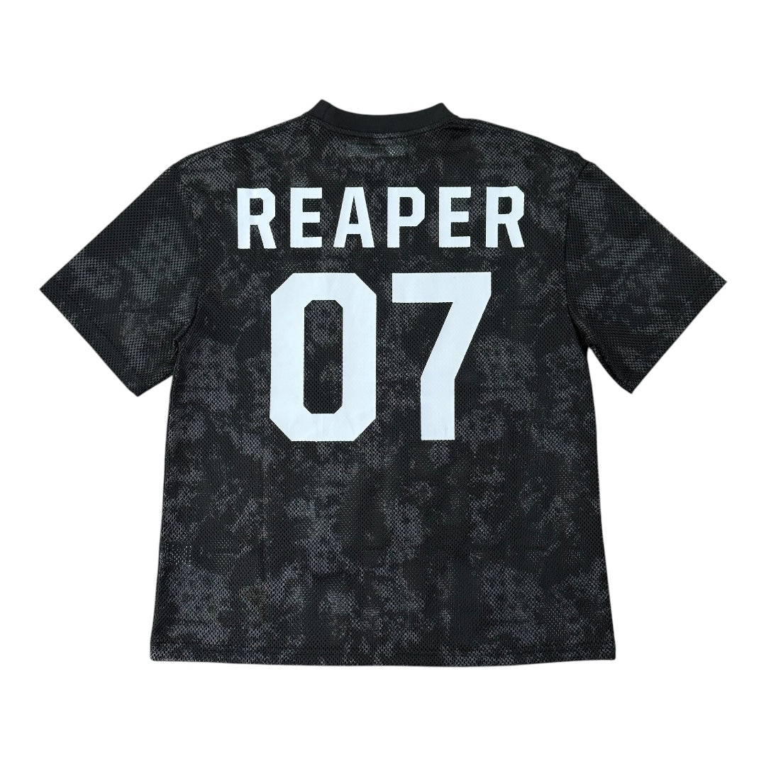 CAMO MESH JERSEY- BLACK