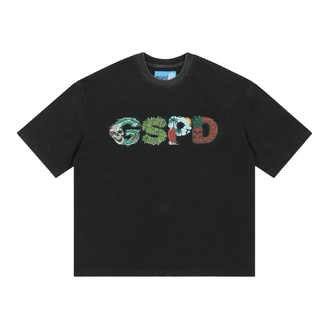 Surfs Up T-shirt (Black)