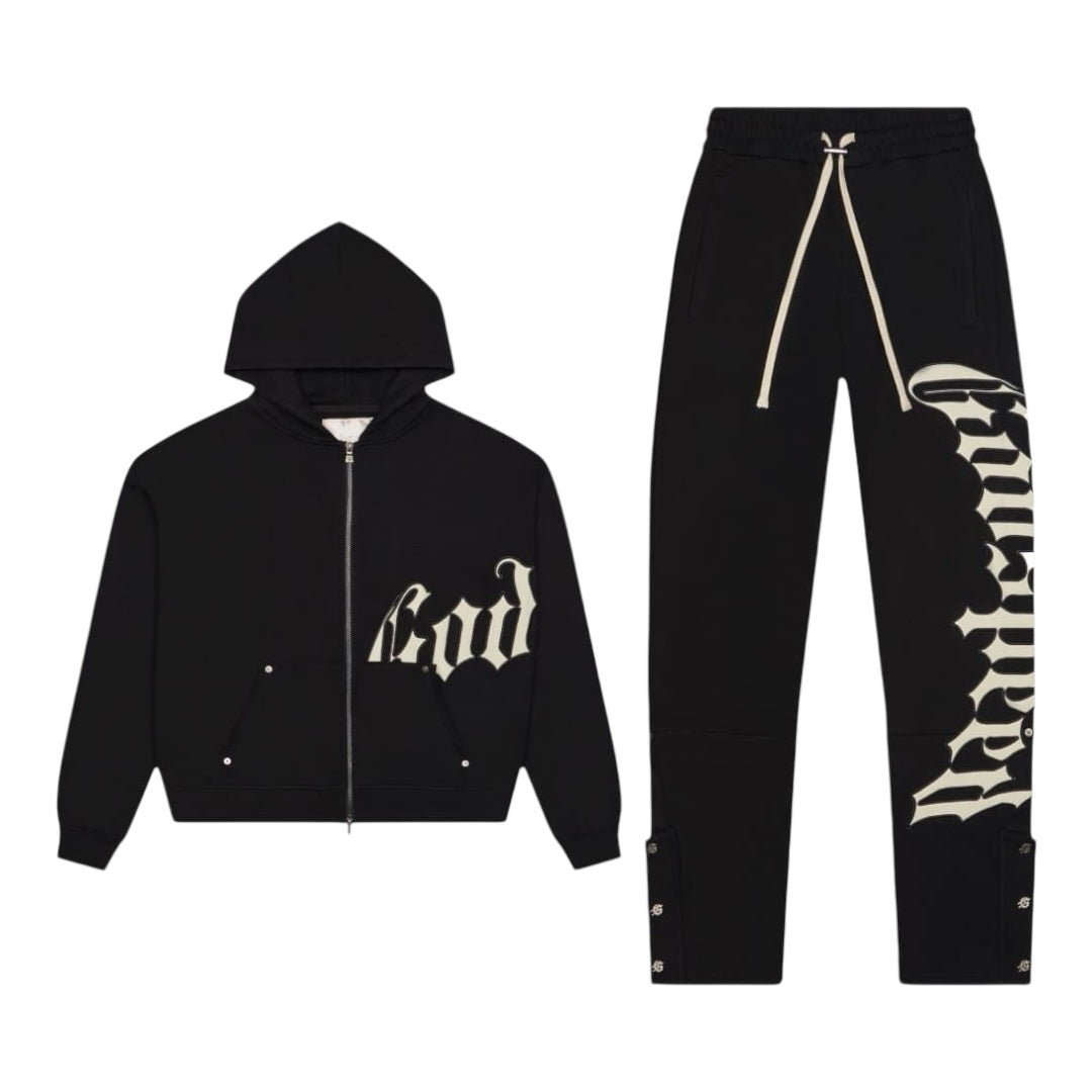 OG Logo Sweatsuit V2 (Black) MIA BOOM