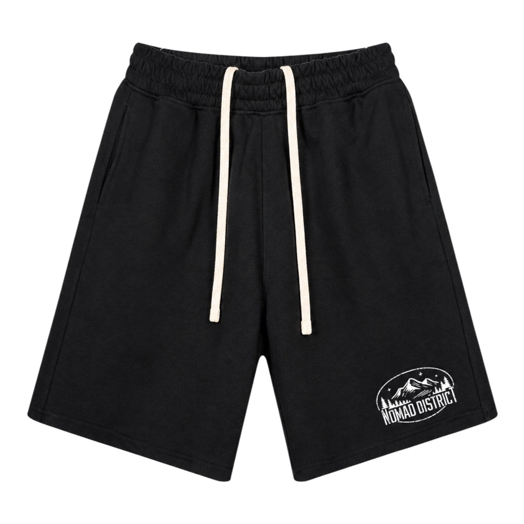 HIGHLANDS LOGO SHORTS- BLACK