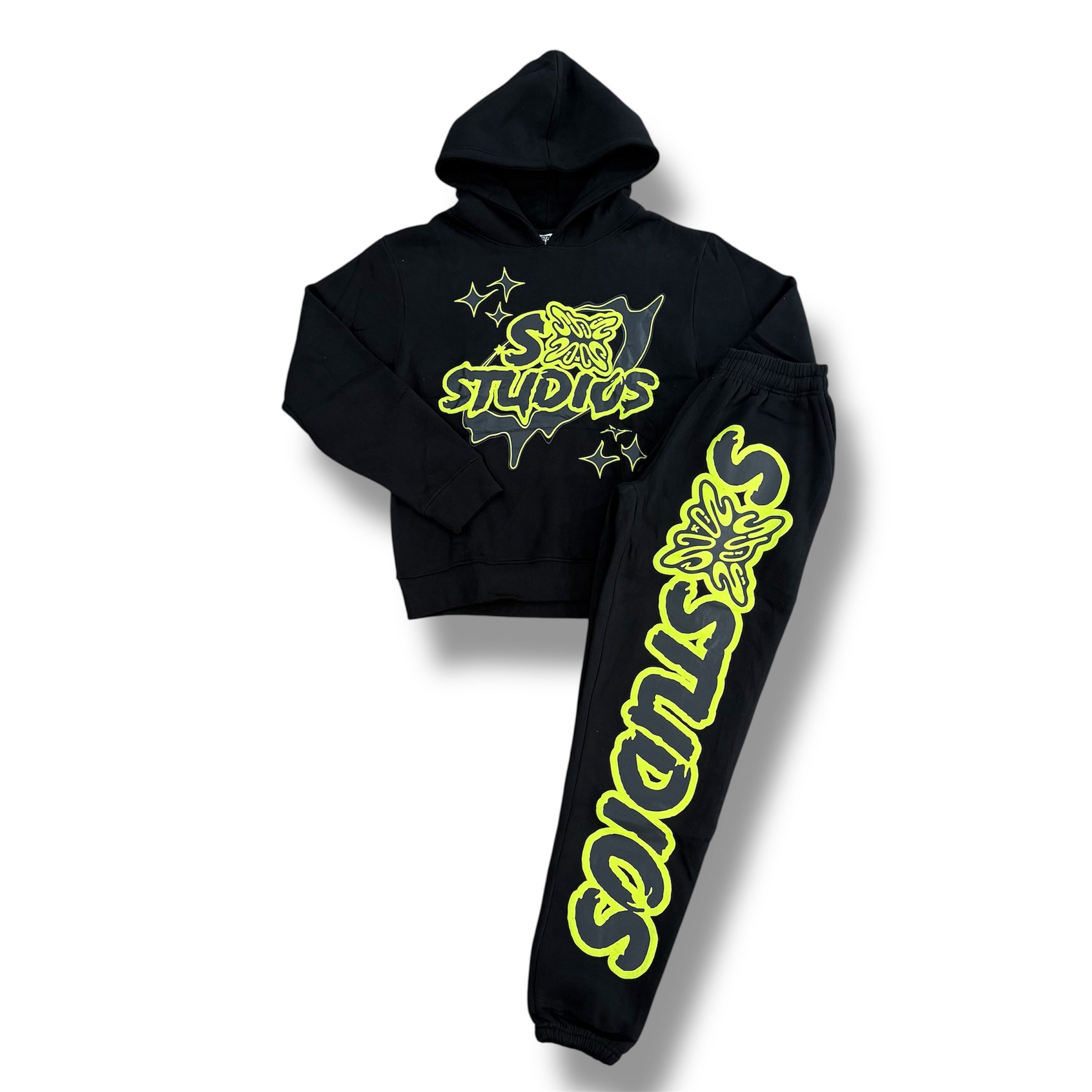 SB SET - BLACK YELLOW NEON
