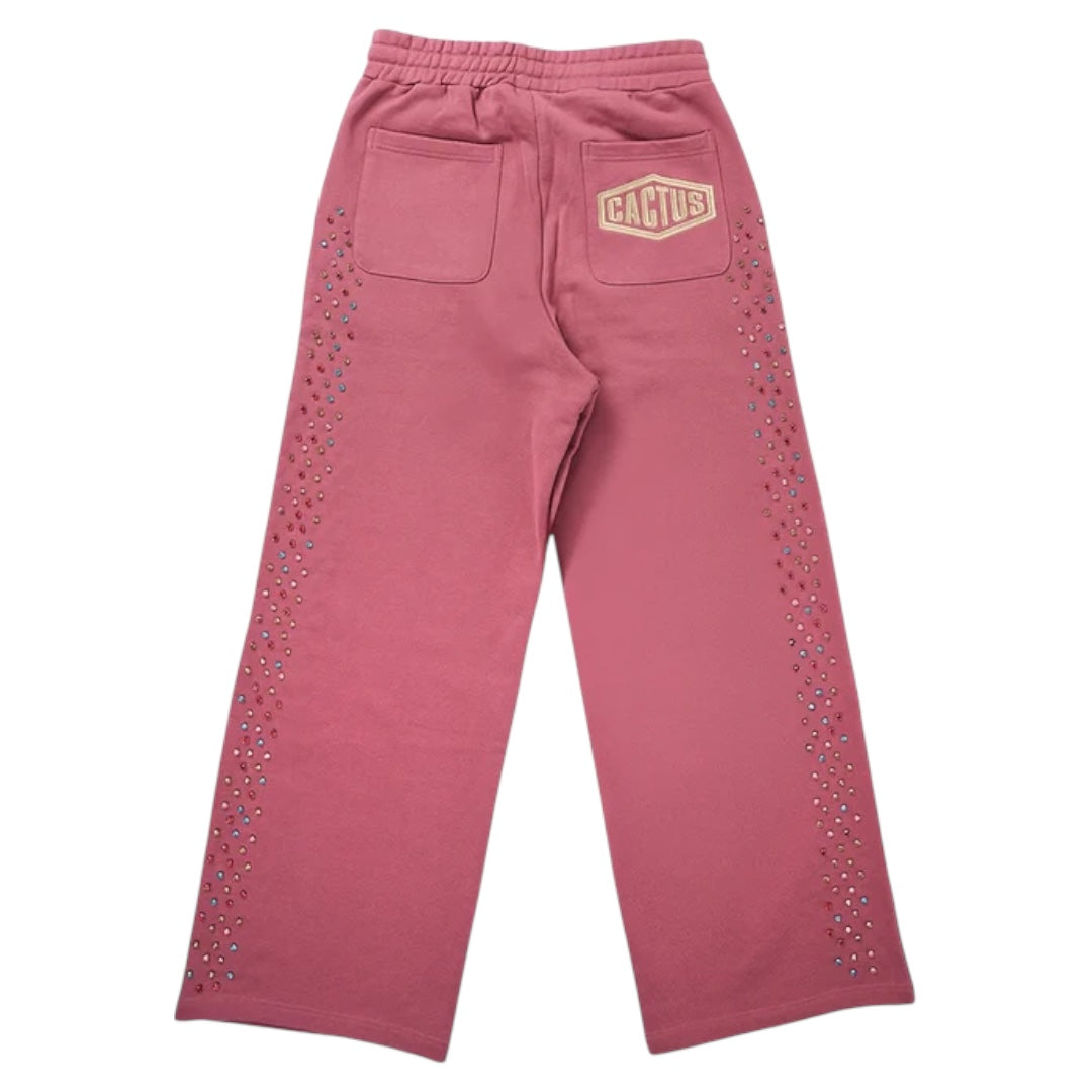 Crystal Cactus Sweats- Blush