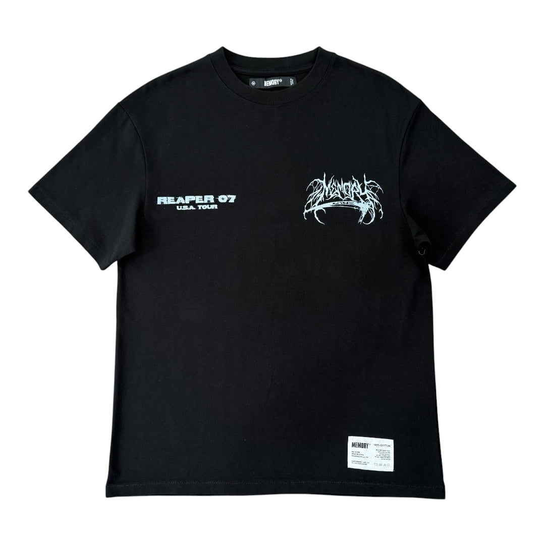 REAPER 07 US TOUR TEE- BLACK