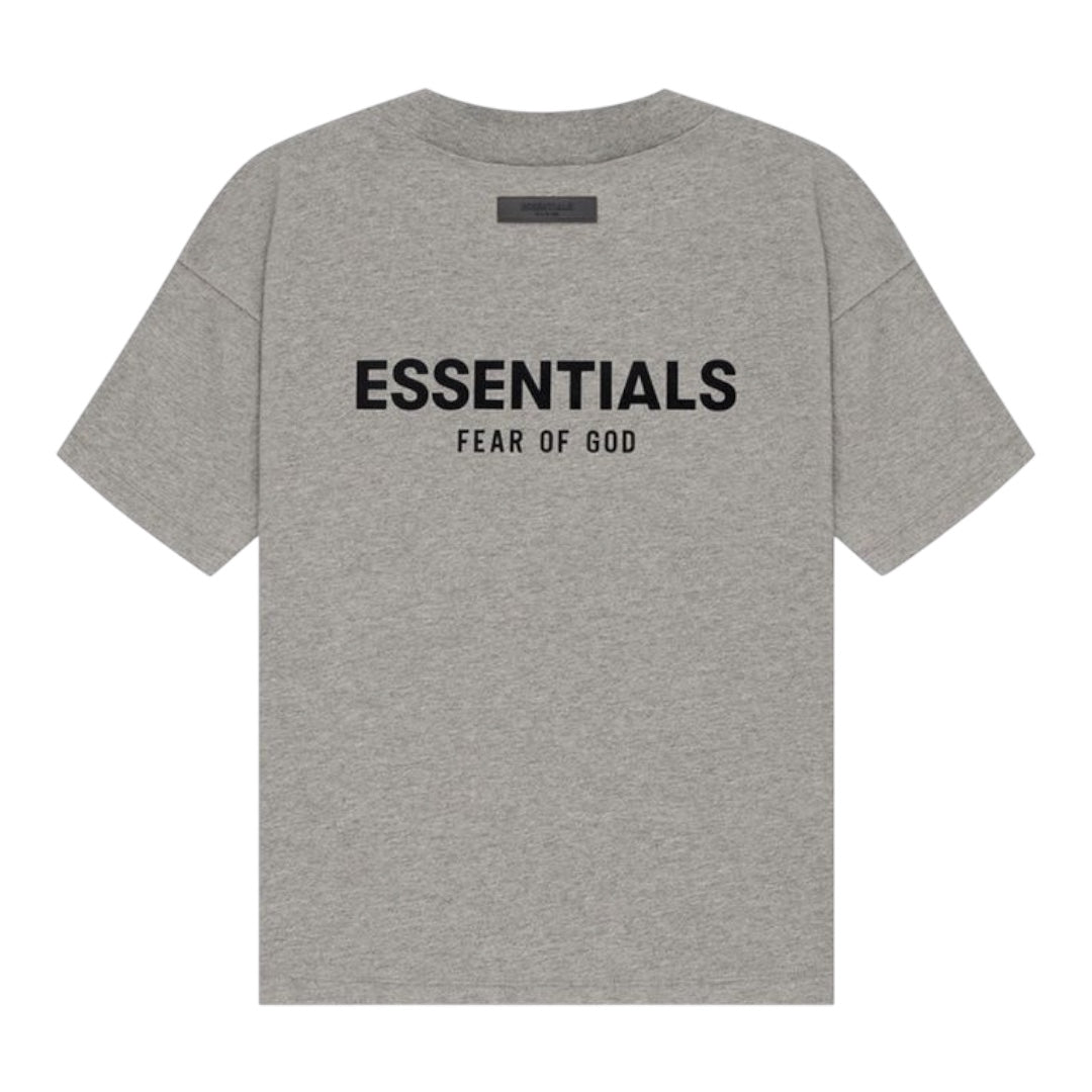 Kids Essentials Tee - 'Dark Oatmeal’
