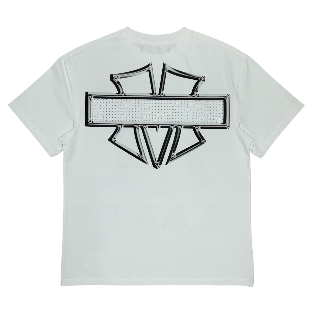 Memory Lane CHROME OLD E TEE-OFF WHITE