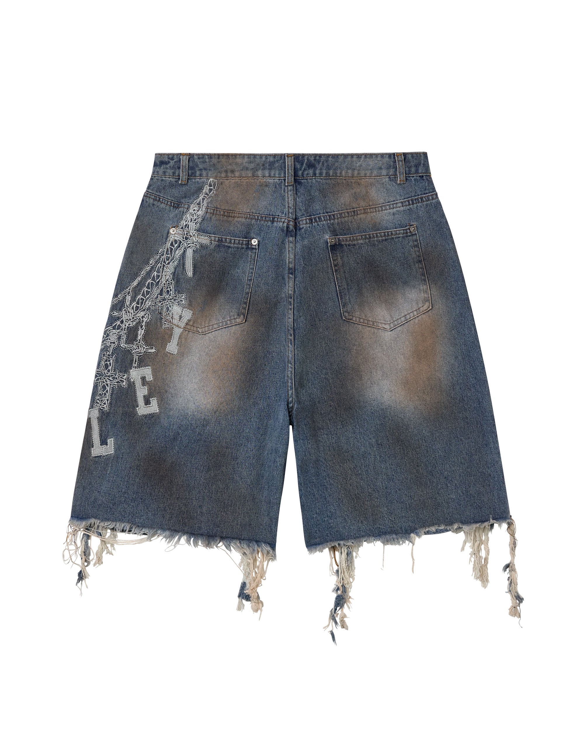 CHAIN JORTS BLUE