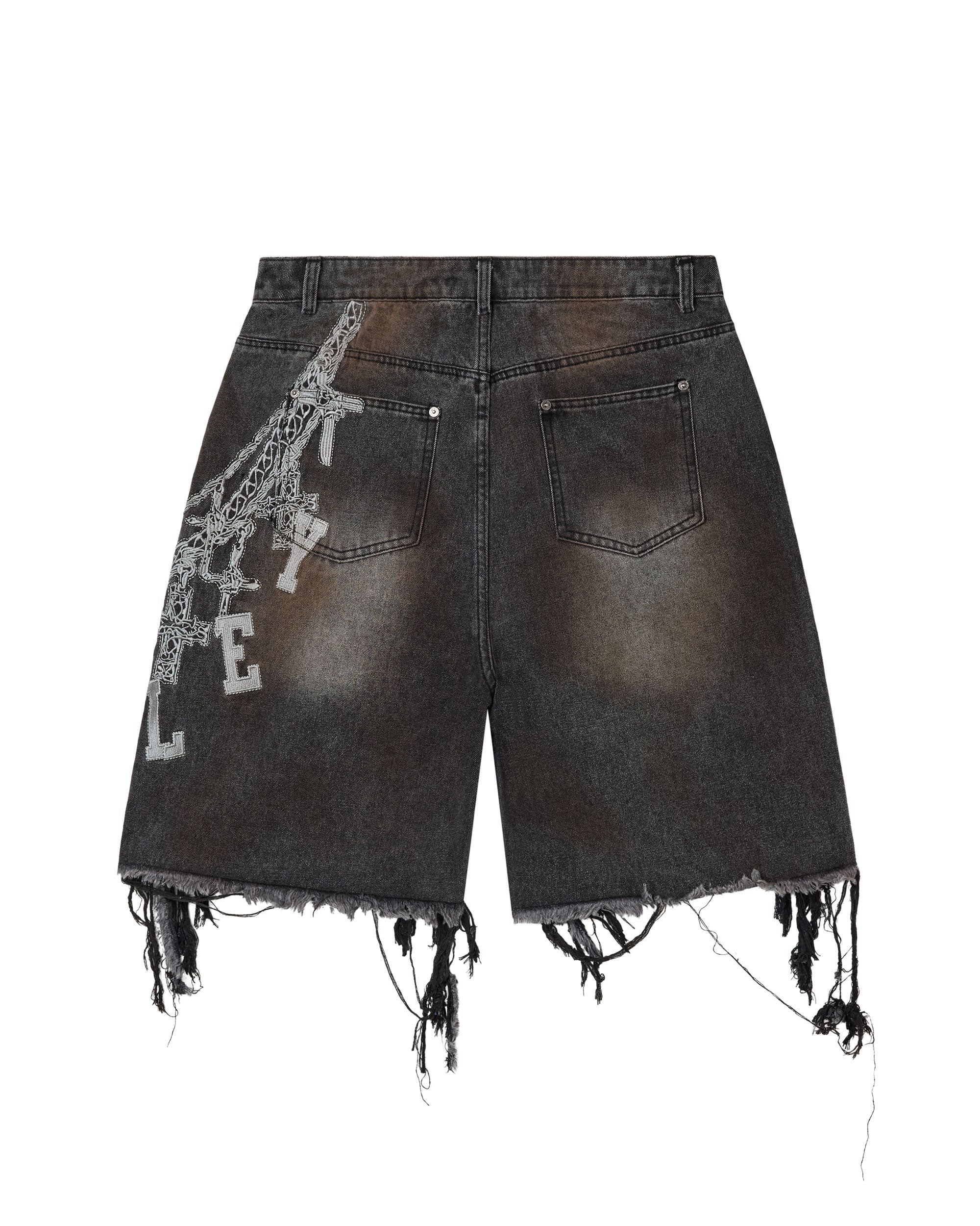 CHAIN JORTS BLACK