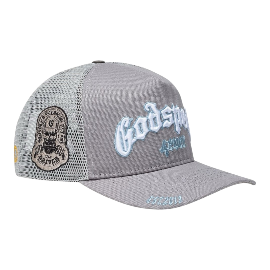 GS FOREVER TRUCKER HAT (Cool Grey) 4/27