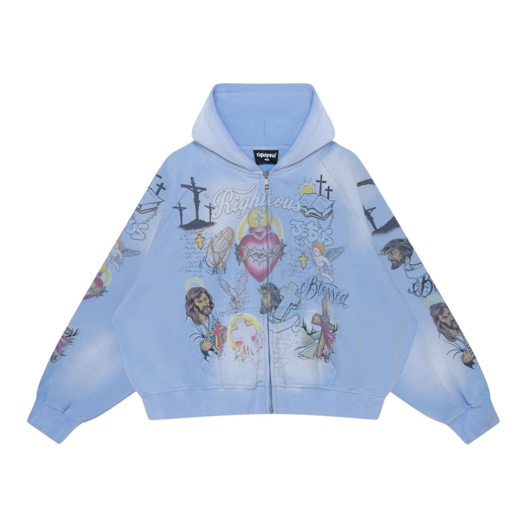 SACRED REVIVAL ZIP UP