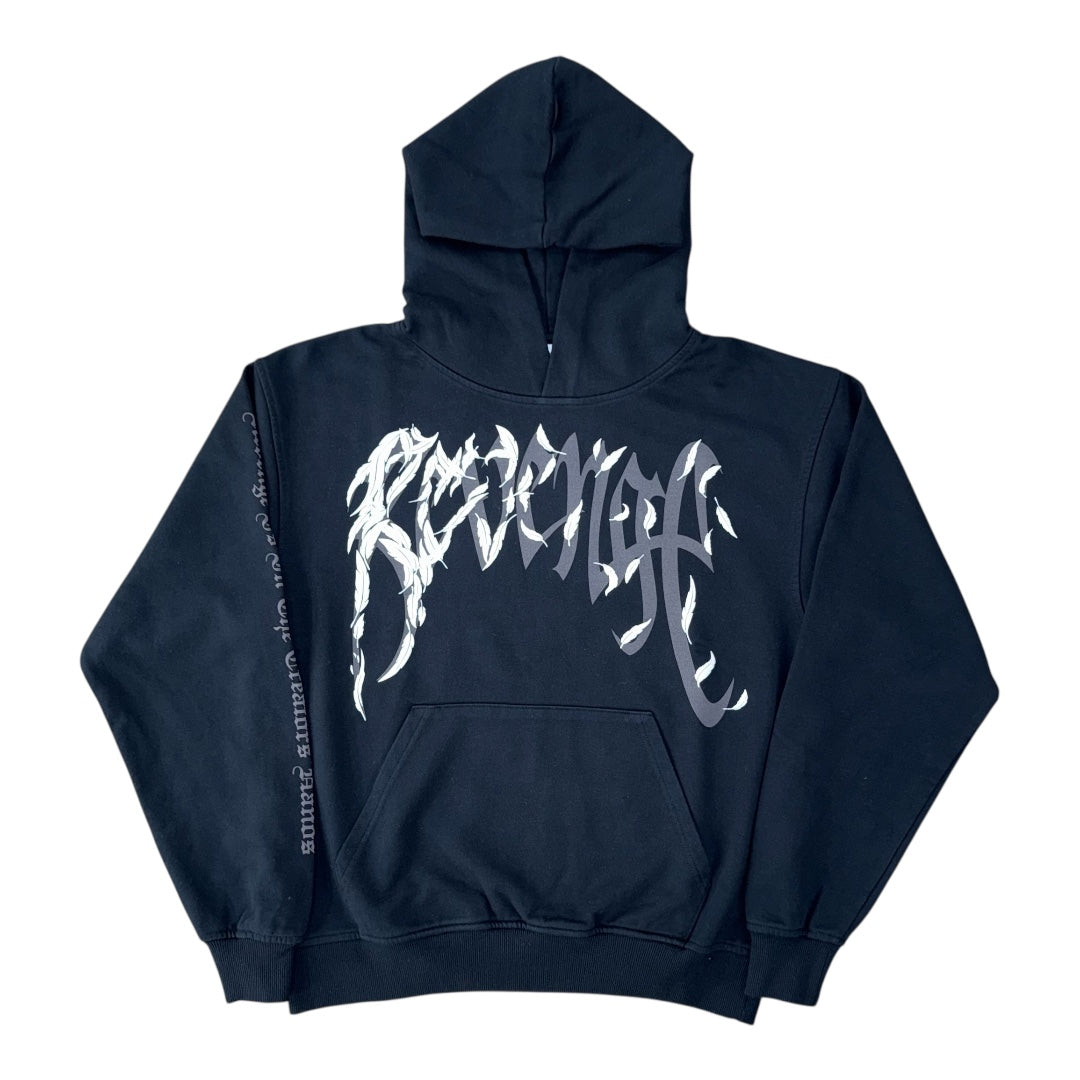 DOVE HOODIE BLACK/BLUE