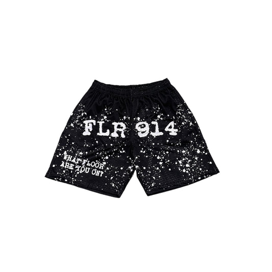FLR914 SHORTS - BLACK