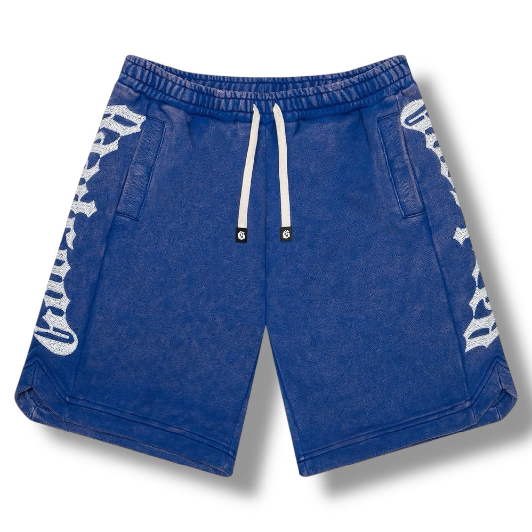CourtSide Shorts (Royal Wash)