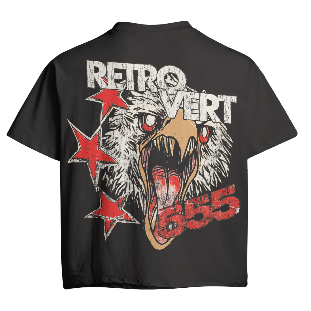 RED FALCON SKULL T-SHIRT