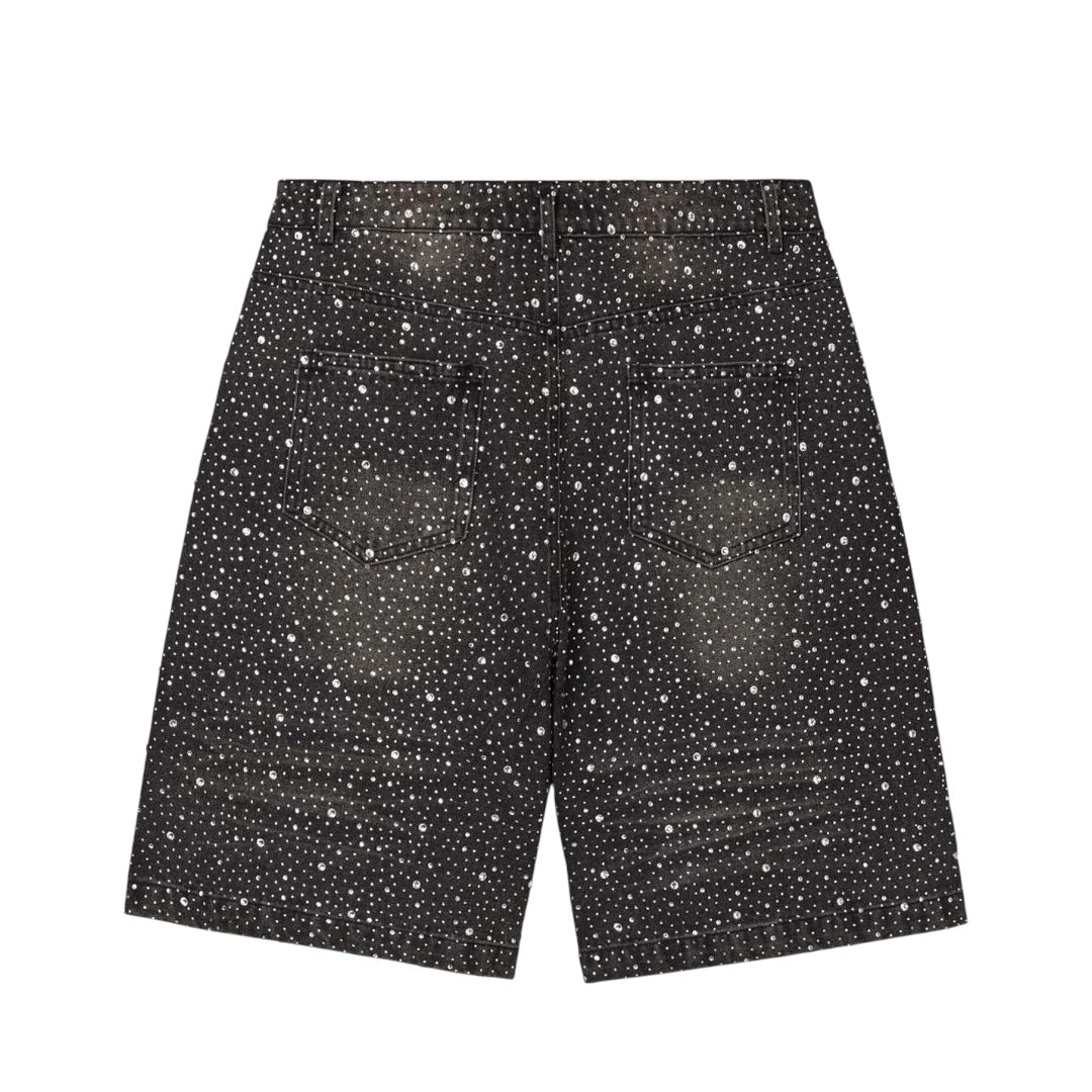 Black Rainstorm Jorts